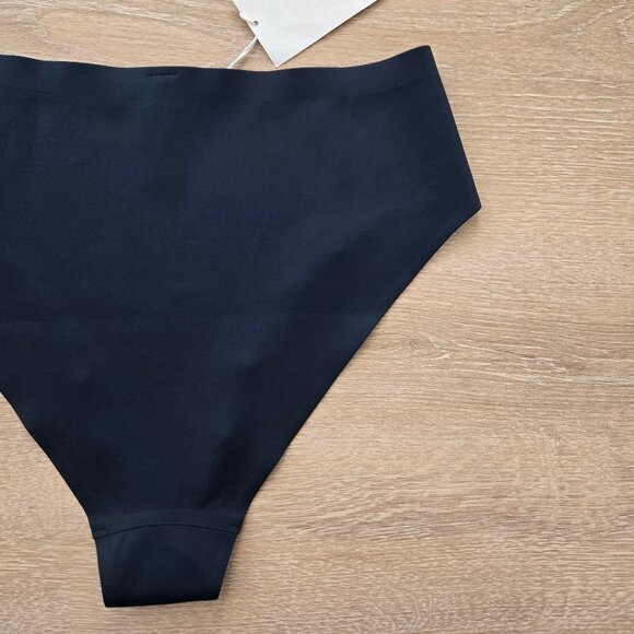 COS High-Waisted Bikini Briefs NWT Womens (Navy) Ink Blue Size 8 New With Tags - Picture 10 of 15